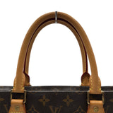 ルイ・ヴィトン LOUIS VUITTON サックプラ M51140 ブラウン モノグラム/レザー レディース トートバッグ