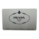 プラダ PRADA デュエット バケットバッグ 1BH038 ブラウン ロゴジャガード レディース ショルダーバッグ
