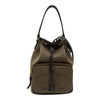プラダ PRADA デュエット バケットバッグ 1BH038 ブラウン ロゴジャガード レディース ショルダーバッグ