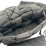 ボッテガ・ヴェネタ BOTTEGA VENETA ミディアム パテッド カセット ショルダーバッグ 749878 ブラック ナイロン ユニセックス ショルダーバッグ
