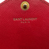 サンローラン SAINT LAURENT エンヴェローブ チェーンウォレット 393953 レッド ゴールド金具 グレインカーフ レディース ショルダーバッグ