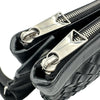 ボッテガ・ヴェネタ BOTTEGA VENETA イントレチャート デュオバッグ 651938 ブラック カーフレザー メンズ ショルダーバッグ