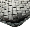 ボッテガ・ヴェネタ BOTTEGA VENETA イントレチャート ホーボーバッグ 115654 ブラック レザー レディース ショルダーバッグ