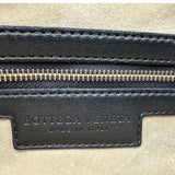 ボッテガ・ヴェネタ BOTTEGA VENETA イントレチャート ホーボーバッグ 115654 ブラック レザー レディース ショルダーバッグ