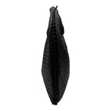 ボッテガ・ヴェネタ BOTTEGA VENETA イントレチャート ホーボーバッグ 115654 ブラック レザー レディース ショルダーバッグ