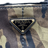 プラダ PRADA カナパ トートバッグ カモフラージュ キャンバス ユニセックス トートバッグ