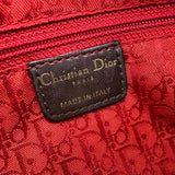 クリスチャン・ディオール Christian Dior カナージュトートバッグ ブラウン カナージュラムスキン レディース トートバッグ