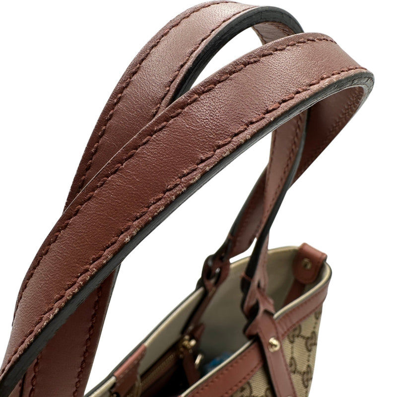グッチ GUCCI GGキャンバストートバッグ 269878 ピンク GGキャンバス