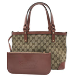 グッチ GUCCI GGキャンバストートバッグ 269878 ピンク GGキャンバス/レザー レディース トートバッグ