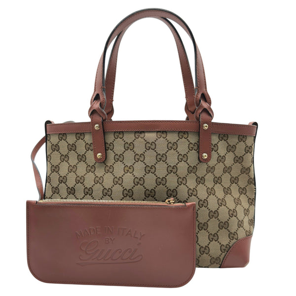 IMTSH】【GUCCI】GGキャンバス ハートビット トートバッグ IMTSH