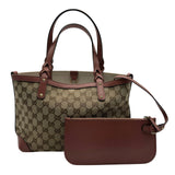 グッチ GUCCI GGキャンバストートバッグ 269878 ピンク GGキャンバス/レザー レディース トートバッグ