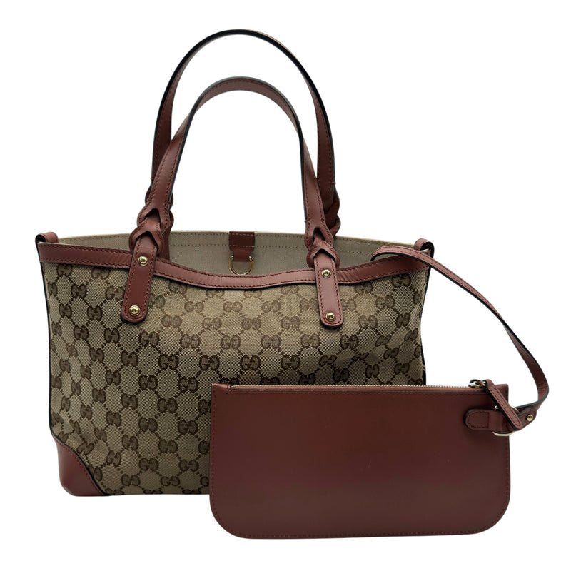 グッチ GUCCI GGキャンバストートバッグ 269878 ピンク GGキャンバス