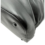 バレンシアガ BALENCIAGA ヴィル ラージバッグ 657031 ブラック レザー メンズ ボストンバッグ