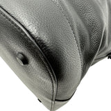 バレンシアガ BALENCIAGA ヴィル ラージバッグ 657031 ブラック レザー メンズ ボストンバッグ