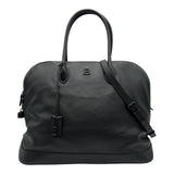バレンシアガ BALENCIAGA ヴィル ラージバッグ 657031 ブラック レザー メンズ ボストンバッグ