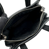 バレンシアガ BALENCIAGA バザールショッパーXXS 513988 ブラック レザー レディース ショルダーバッグ