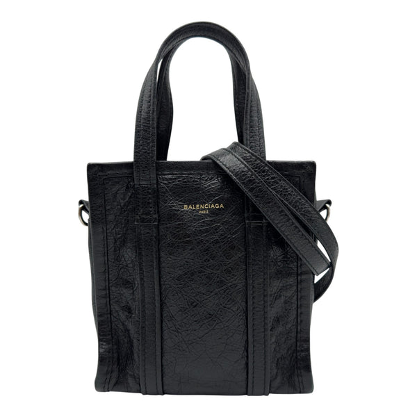 バレンシアガ BALENCIAGA バザールショッパーXXS 513988 ブラック
