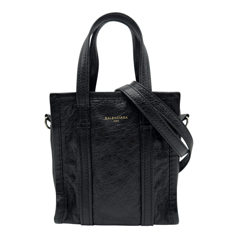 バレンシアガ BALENCIAGA バザールショッパーXXS 513988 ブラック