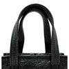 バレンシアガ BALENCIAGA バザールショッパーXXS 513988 ブラック レザー レディース ショルダーバッグ