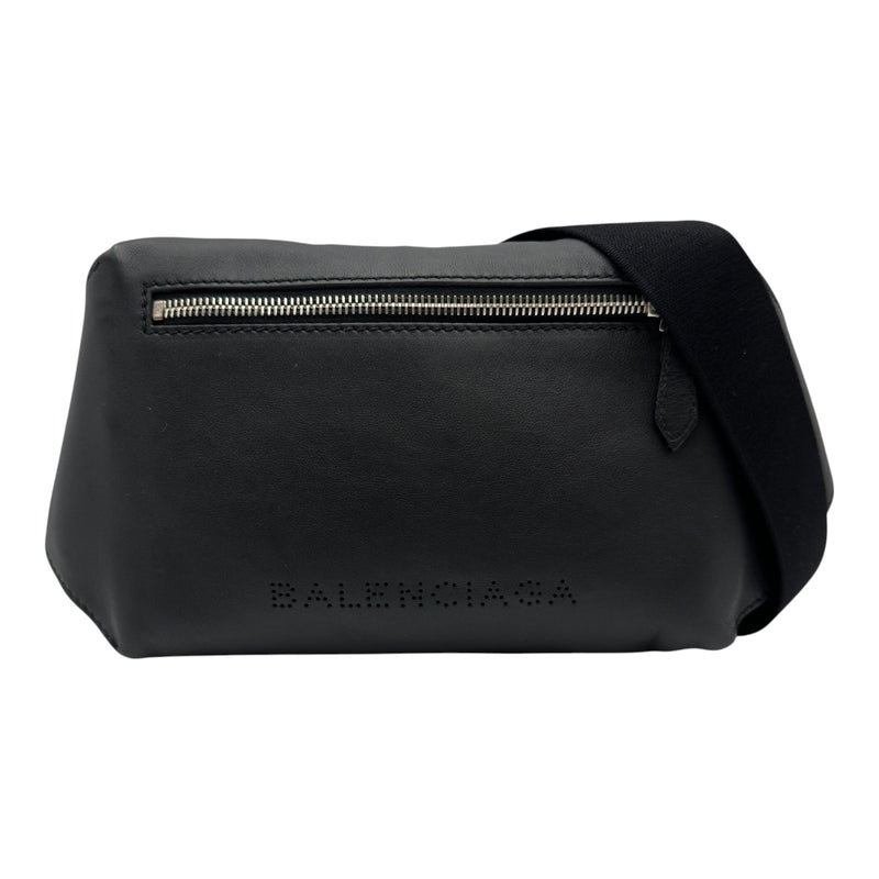 バレンシアガ BALENCIAGA ネオ ベルトバッグ 433625 ブラック レザー