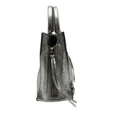 バレンシアガ BALENCIAGA ペーパーミニ 357333 シルバー レザー レディース ショルダーバッグ