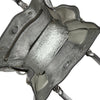 バレンシアガ BALENCIAGA ペーパーミニ 357333 シルバー レザー レディース ショルダーバッグ