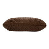 ボッテガ・ヴェネタ BOTTEGA VENETA カプリスモール ハンドバッグ 162112 ブラウン レザー レディース ハンドバッグ