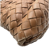 ボッテガ・ヴェネタ BOTTEGA VENETA カプリスモール ハンドバッグ 162112 ブラウン レザー レディース ハンドバッグ