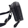 フェンディ FENDI FFファブリック ミニバッグ 7AS122 ブラック×シルバー PVC ユニセックス ショルダーバッグ