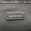 バレンシアガ BALENCIAGA ネイビーカバスM 581292 ブラック キャンバス/レザー レディース トートバッグ