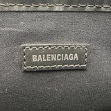 バレンシアガ BALENCIAGA ネイビーカバスM 581292 ブラック キャンバス/レザー レディース トートバッグ