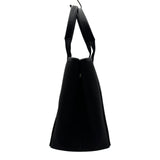 バレンシアガ BALENCIAGA ネイビーカバスM 581292 ブラック キャンバス/レザー レディース トートバッグ