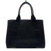 バレンシアガ BALENCIAGA ネイビーカバスM 581292 ブラック キャンバス/レザー レディース トートバッグ