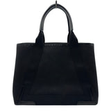 バレンシアガ BALENCIAGA ネイビーカバスM 581292 ブラック キャンバス/レザー レディース トートバッグ