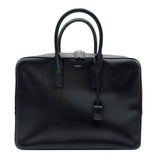 サンローラン SAINT LAURENT クラシック ミュージアム 2way ビジネスバッグ 342606 ブラック シルバー金具 カーフレザー メンズ ビジネスバッグ