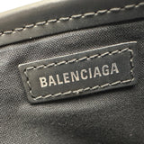 バレンシアガ BALENCIAGA ネイビーカバスS 339933 ブラック キャンバス レディース トートバッグ