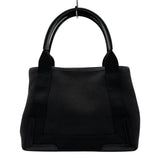 バレンシアガ BALENCIAGA ネイビーカバスS 339933 ブラック キャンバス レディース トートバッグ