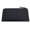 ボッテガ・ヴェネタ BOTTEGA VENETA イントレチャート フラグメントケース 566430 ブラック レザー メンズ カードケース
