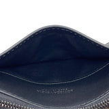 ボッテガ・ヴェネタ BOTTEGA VENETA イントレチャート フラグメントケース 566430 ブラック レザー メンズ カードケース