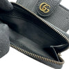 グッチ GUCCI バンブー付き ダブルG ミディアムウォレット 739498 ブラック レザー レディース 二つ折り財布