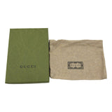 グッチ GUCCI バンブー付き ダブルG ミディアムウォレット 739498 ブラック レザー レディース 二つ折り財布