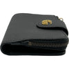 グッチ GUCCI バンブー付き ダブルG ミディアムウォレット 739498 ブラック レザー レディース 二つ折り財布