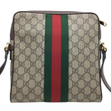 グッチ GUCCI オフディア GGスプリーム　スモールメッセンジャバッグ 574926 ベージュ GGキャンバス/レザー ユニセックス ショルダーバッグ