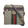 グッチ GUCCI オフディア GGスプリーム　スモールメッセンジャバッグ 574926 ベージュ GGキャンバス/レザー ユニセックス ショルダーバッグ