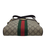 グッチ GUCCI オフディア GGスプリーム　スモールメッセンジャバッグ 574926 ベージュ GGキャンバス/レザー ユニセックス ショルダーバッグ