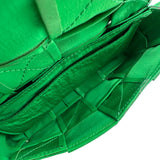 ボッテガ・ヴェネタ BOTTEGA VENETA カセット ベルトバッグ 651053 グリーン レザー レディース ウエストバッグ