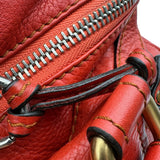 クロエ Chloe パディントン レッド レザー レディース ハンドバッグ