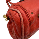 クロエ Chloe パディントン レッド レザー レディース ハンドバッグ