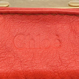 クロエ Chloe パディントン レッド レザー レディース ハンドバッグ
