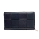 ボッテガ・ヴェネタ BOTTEGA VENETA マキシイントレチャートロングジップウォレット 651368 レザー ユニセックス 長財布